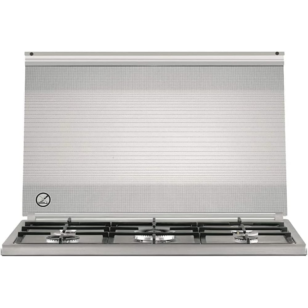 Gibson Burners Gas Cooker with Oven 97L Silver/Black
