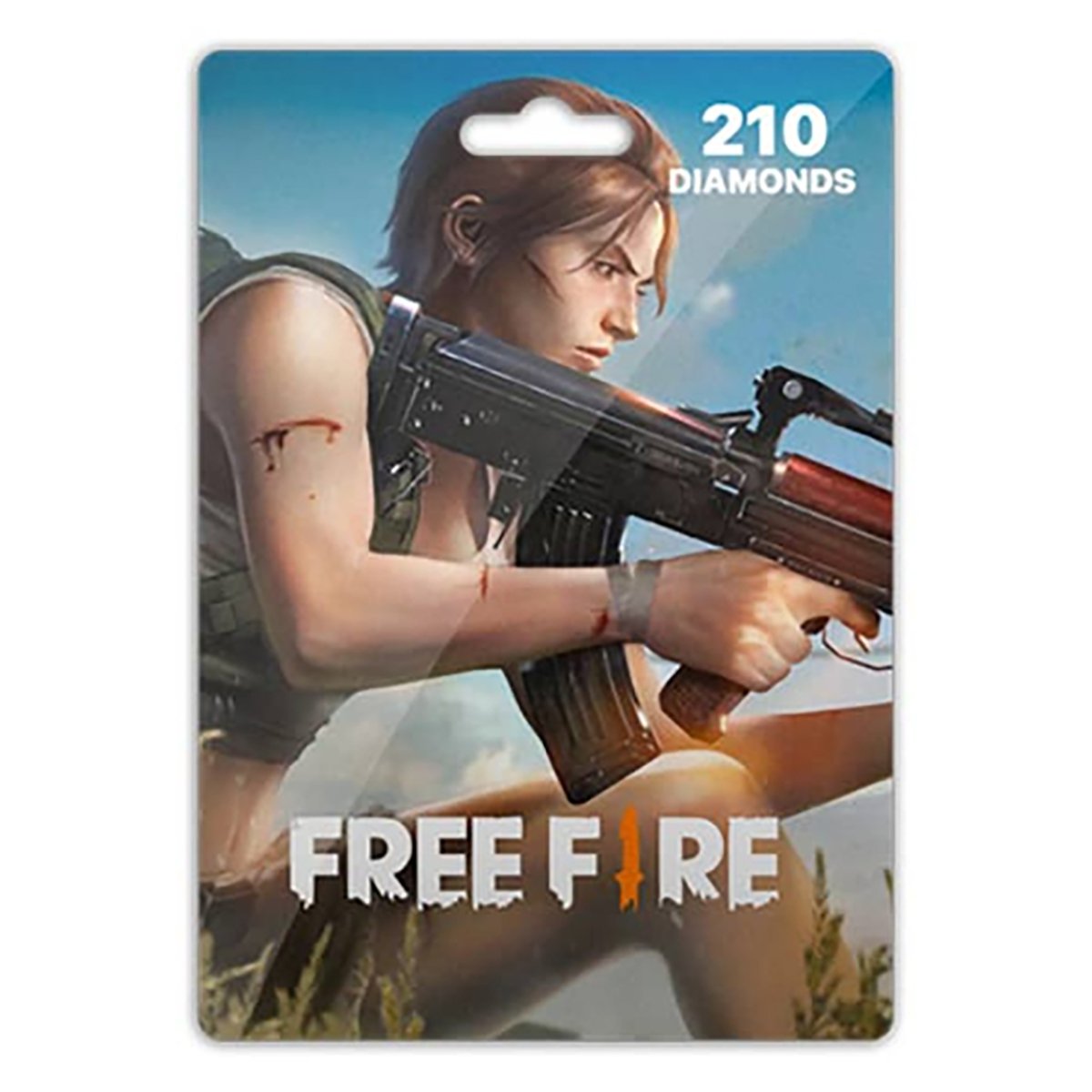 Free Fire Gift Card Global 210 Diamond Multicolour