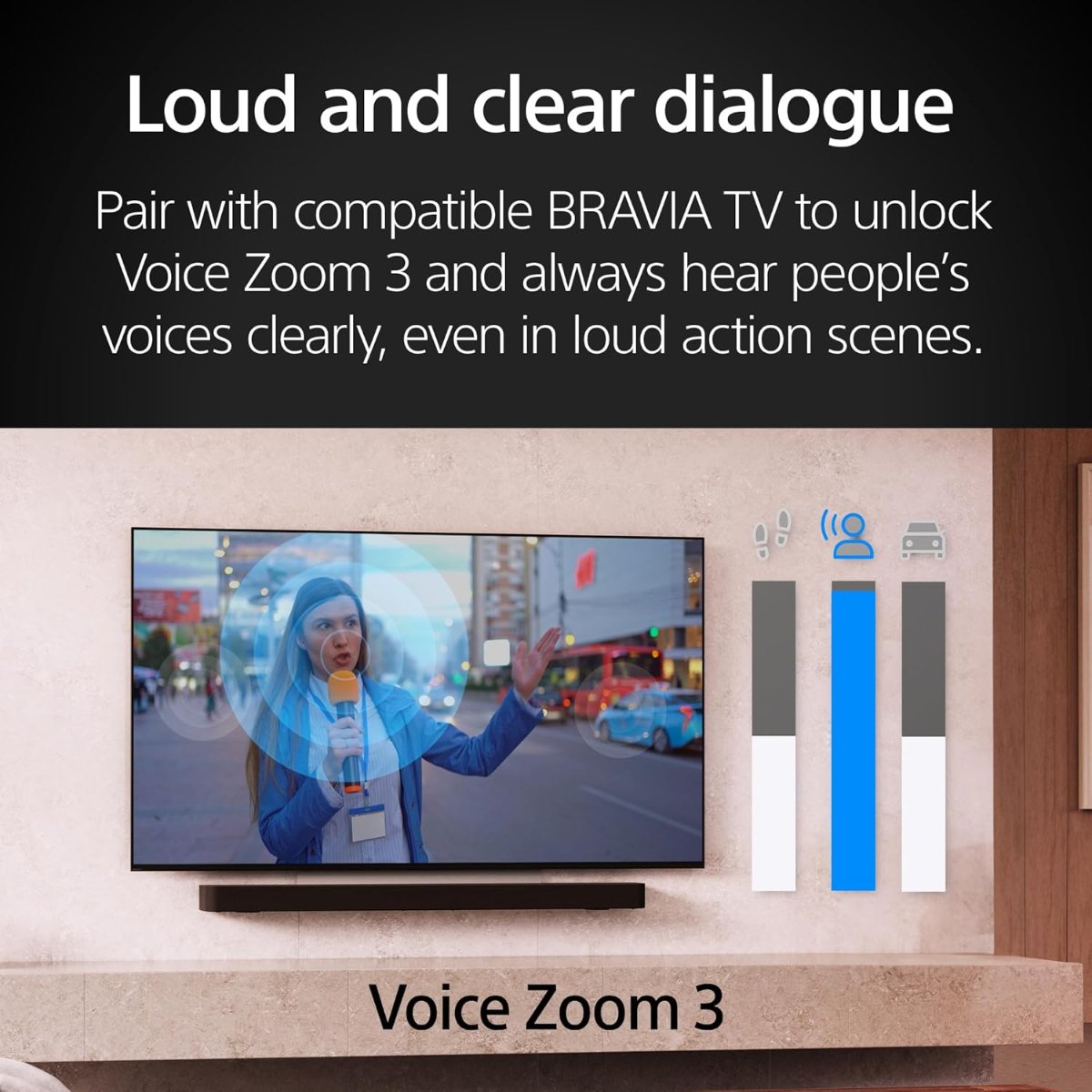 Sony HT-A9000 BRAVIA Theatre Bar 9 Premium Dolby Atmos Soundbar – Black