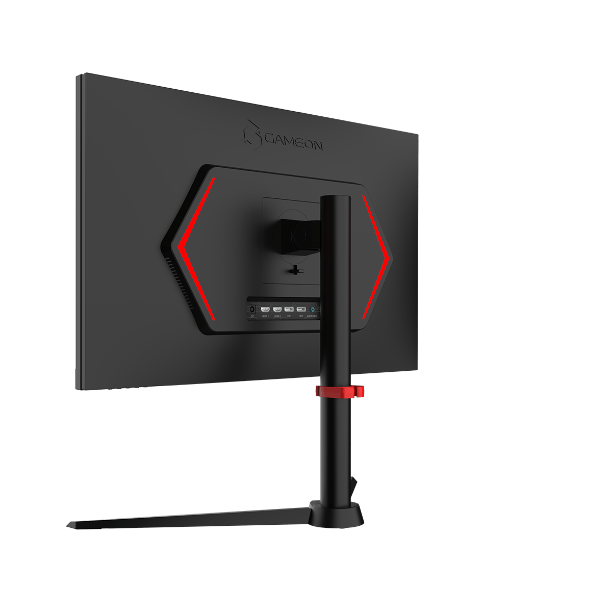 شاشة الألعاب جيم أون GOSX27B سلسلة سويتش إكس، بحجم 27 بوصة، بتقنية المفتاح المزدوج 4K UHD بمعدل 160 هرتز / FHD بمعدل 320 هرتز، وزمن استجابة 0.5 مللي ثانية ، ومنفذ HDMI 2.1، لوحة Fast IPS تدعم جهاز PS5 | أسود