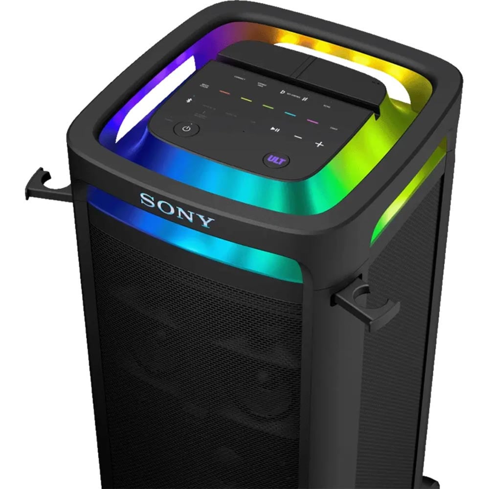 Sony SRSULT900AC ULT Tower 9AC 25 Hour Battery Powerful Bass Bluetooth Karaoke Party Speaker Black