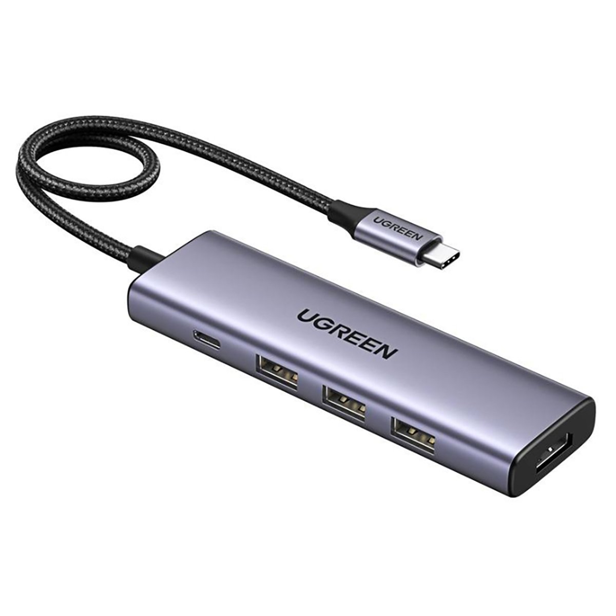 UGREEN Support 4K at 30Hz HDMI 5 in 1 USB C 3.1 to HDMI Hub Grey