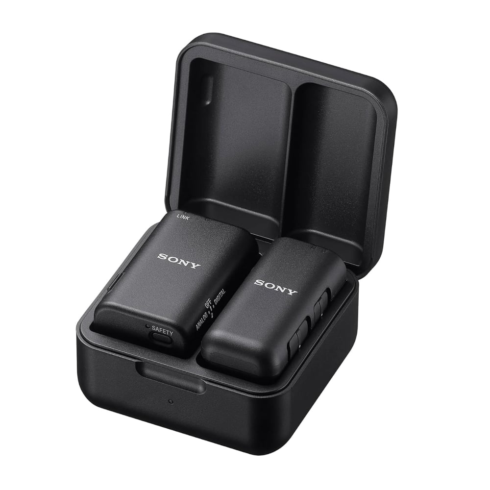 Sony ECM-W3S Single-Channel Wireless Camera Microphone for Digital Recording| Black