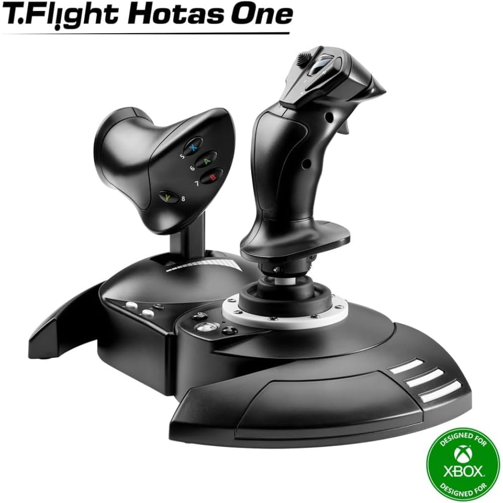 Thrustmaster T.Flight Hotas One High-Precision Joystick With Throttle for Xbox Series Black