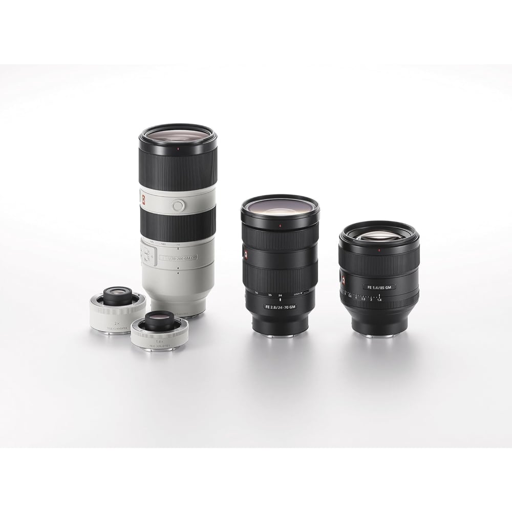 سوني عدسة تكبير E Mount 2X بطول بؤري 200 ملم ×2 أبيض