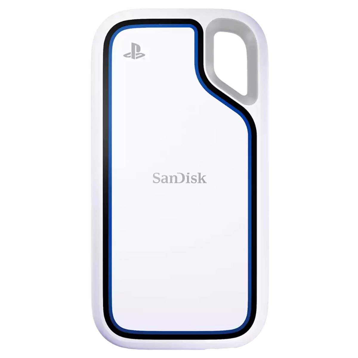 SanDisk 1TB 1000MB/s Quickly Transfer Extreme Portable SSD White for PlayStation 5 Console