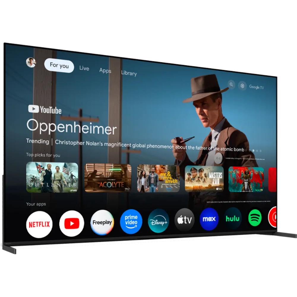 Sony K-65XR80M2 BRAVIA 8 II 65 Inch 4K Ultra HD QD-OLED Smart Google TV with XR AI Processor