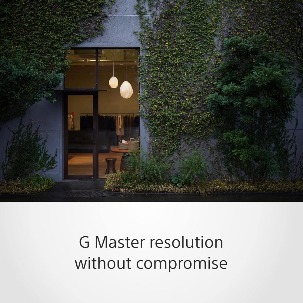 Sony FE 50mm | SEL50F12GM | F1.2 GM | Standard Prime Lens | Full-Frame E-Mount | Black