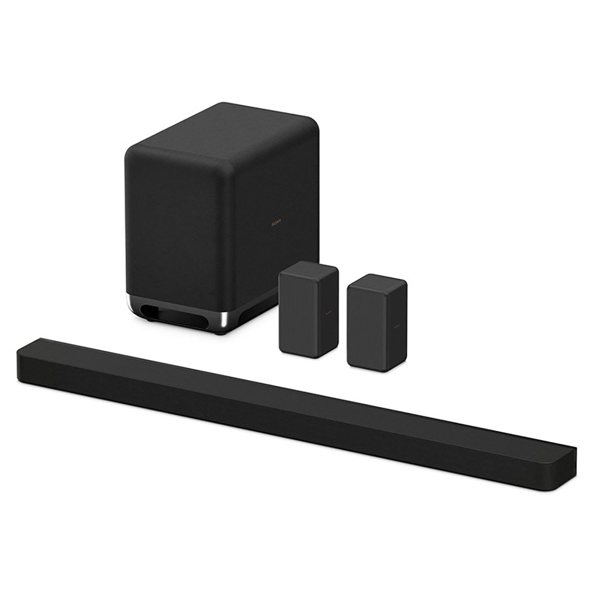 Sony HT‑A9000 Bravia Theatre Bar 9 360 Spatial Sound Mapping Premium Soundbar Home Theatre System Black with Additional Wireless Rear Speakers and Additional Wireless Subwoofer
