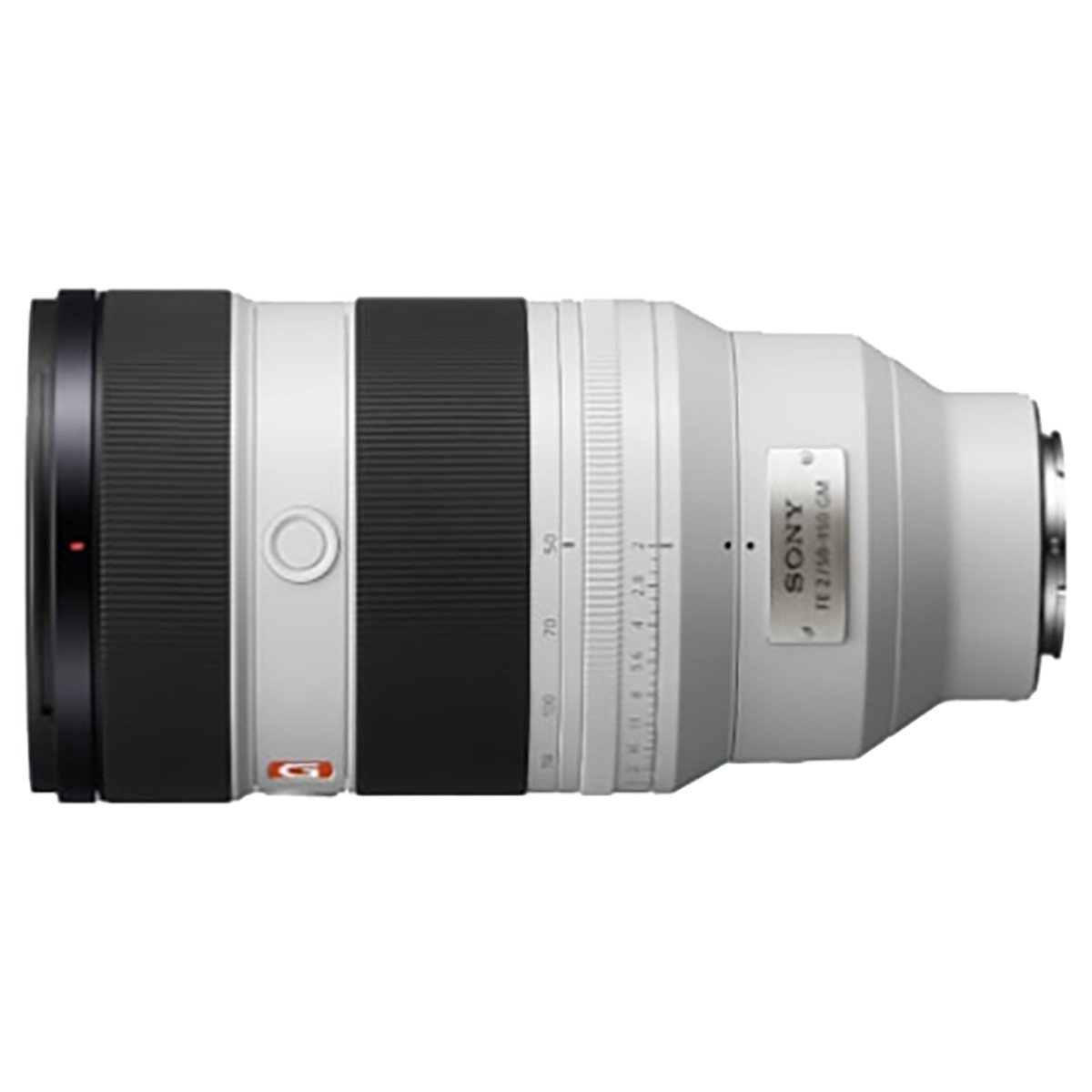 Sony SEL50150GM E-mount FE 50–150 mm F2 GM Internal Zoom Design Internal Zoom Design Full-Frame Lens White