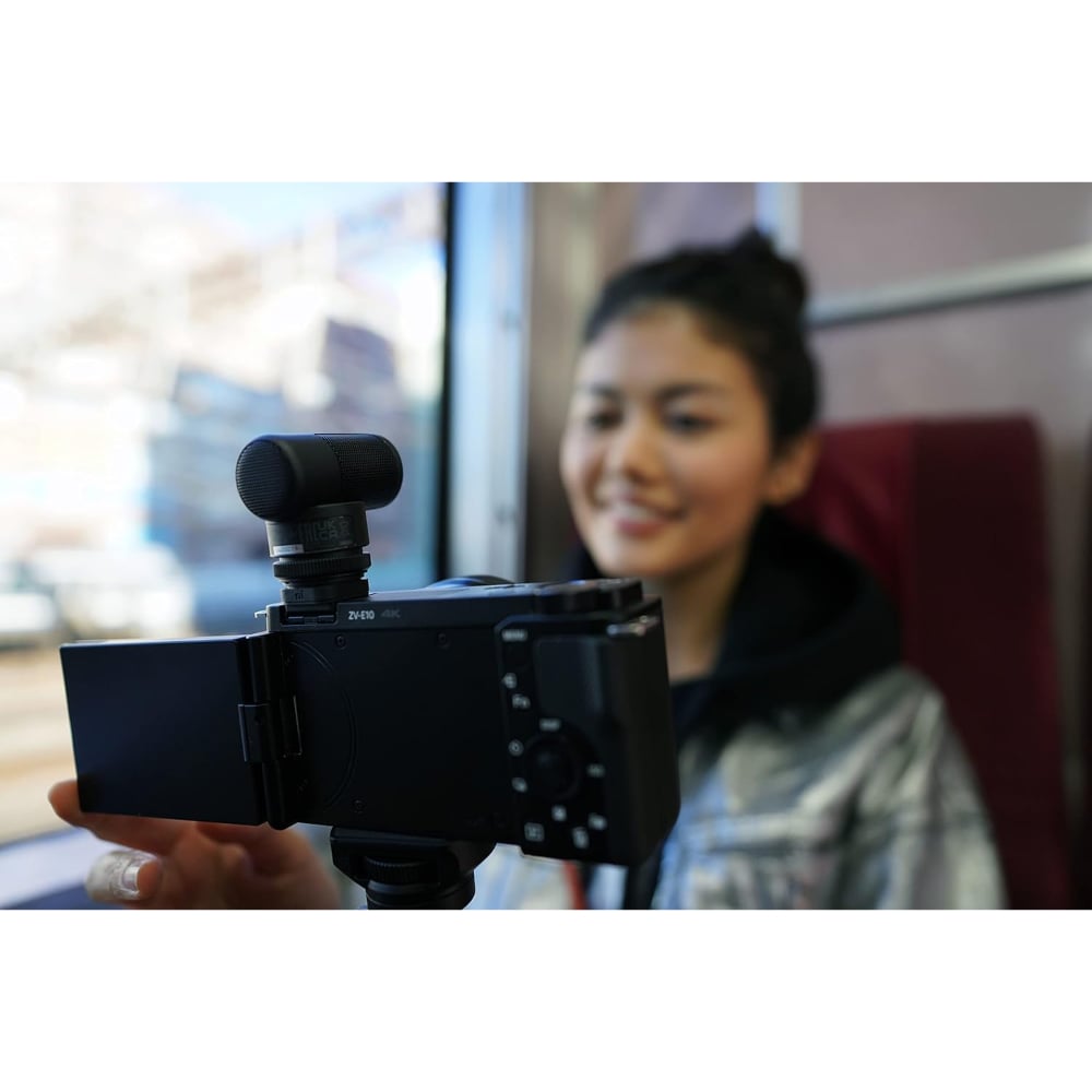 Sony ECM-G1 Super-Cardioid Compact Sound Shotgun Camera Microphone Black