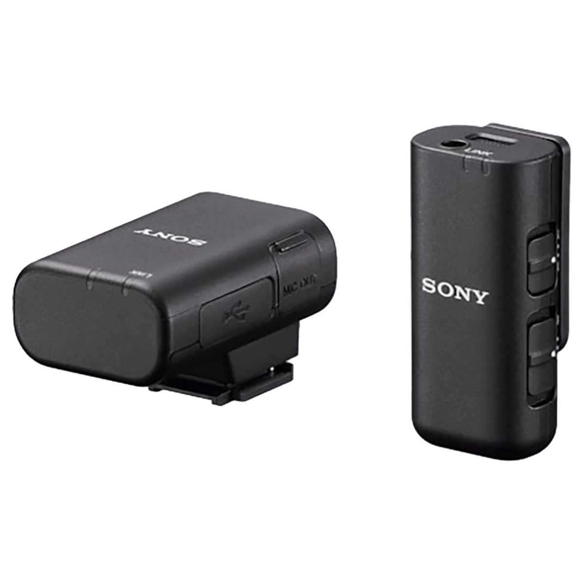 Sony Single Channel Wireless Camera Microphone for Digital Recording Black