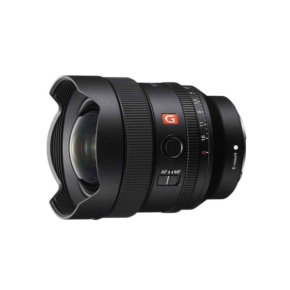 Sony E Mount Fe 14Mm F1.8 Gm Ultra-Wide Angle Full-Frame Lens Black
