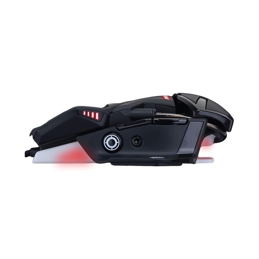 Mad Catz The Authentic R.A.T. 4+ Optical Wired Gaming Mouse Black