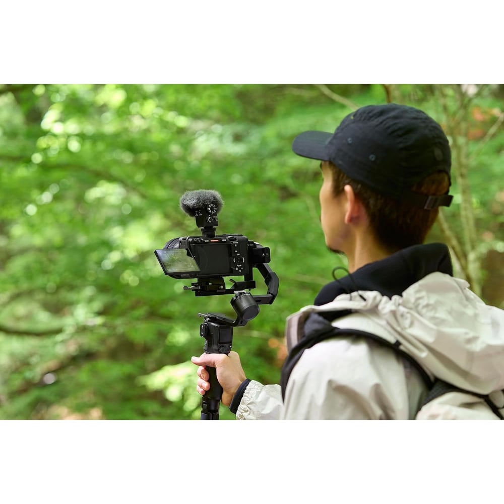 Sony ECM-M1 Eight Audio Recording Modes Digital Shotgun Camera Microphone| Black