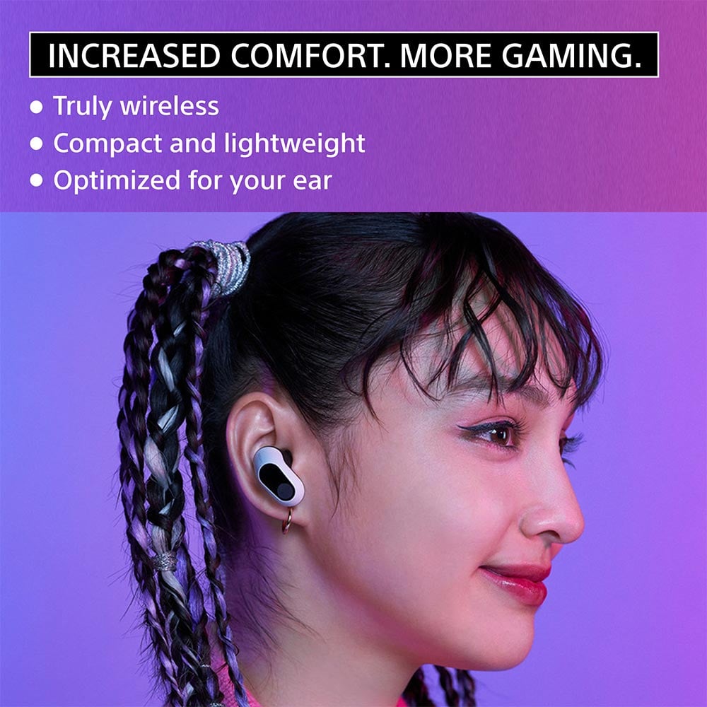 Sony INZONE WF-G700N True Wireless Gaming Earbuds Noise Cancellation Black