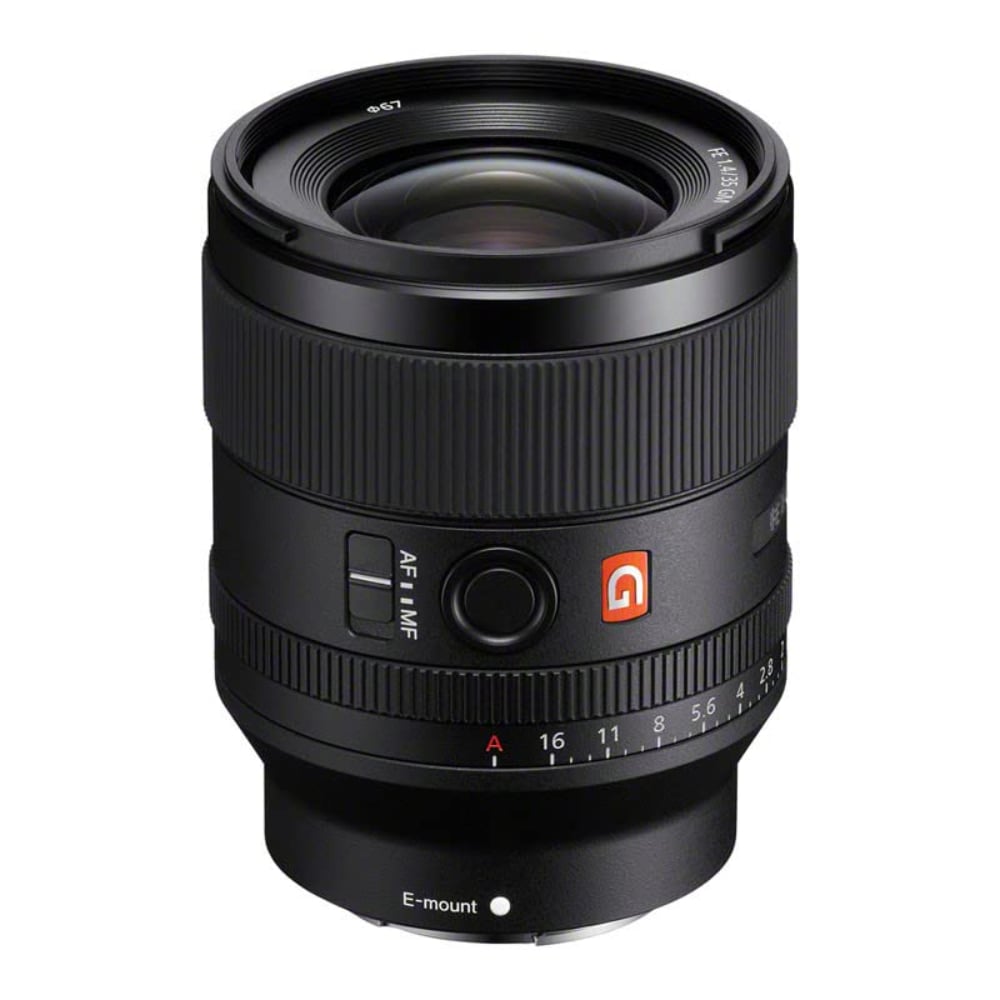 Sony E Mount Sony FE 35mm F1.4 GM Wide Angle Full-Frame Lens Black