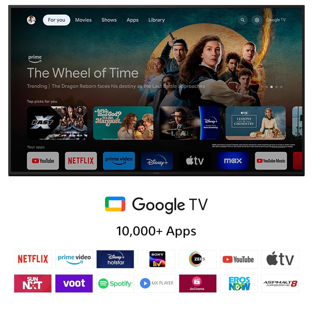 Sony K-85S30 85 Inch 4K Ultra HD LED Smart Google TV with AI Picture Processing