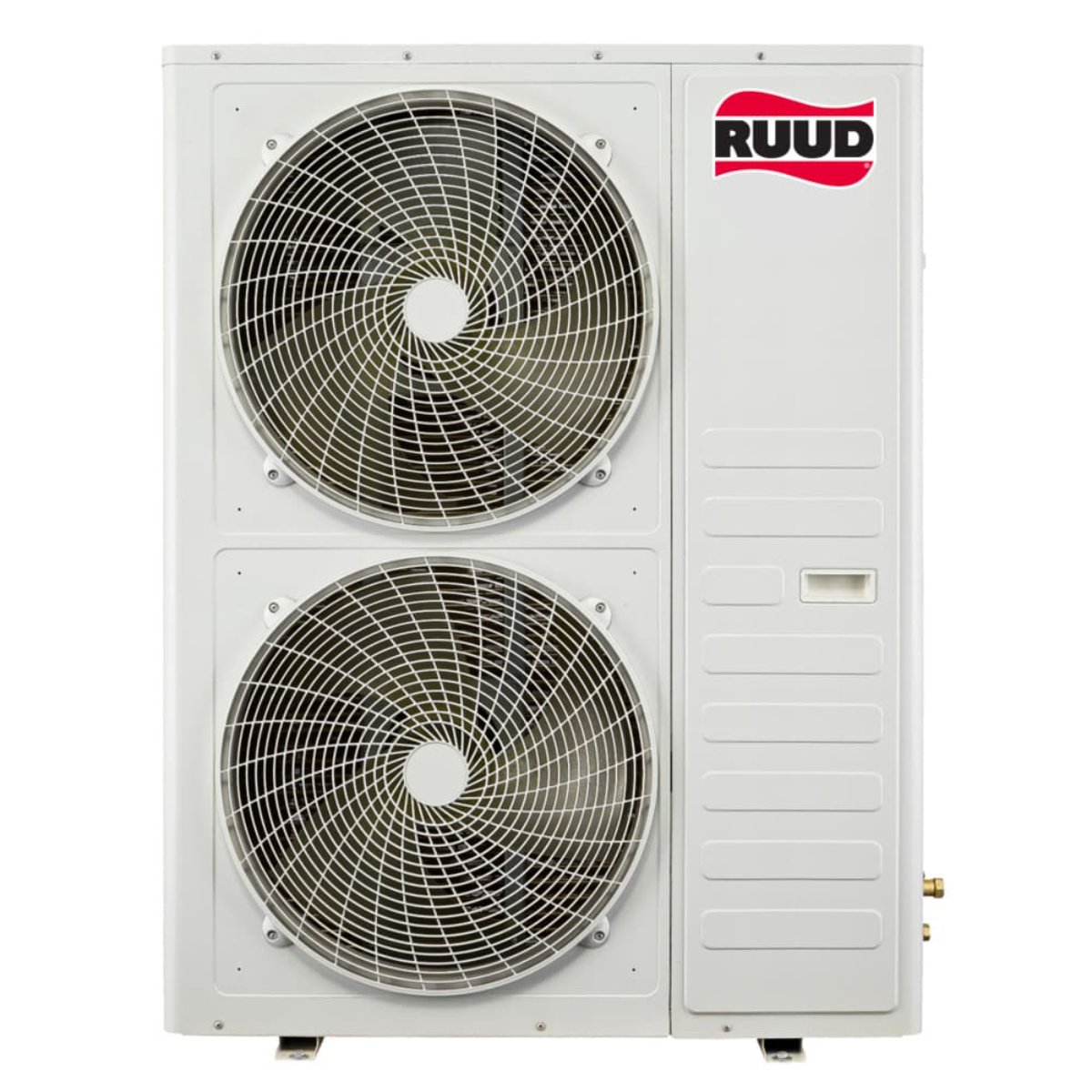 Ruud Duct Concealed 60000 BTU 5 Ton Air Conditioner | Indoor & Outdoor Unit | Cool Only | White | VPRL-060JA-VSGN-060VA011