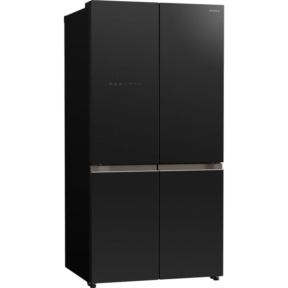 Hitachi 18.1 Cu.Ft Vacuum Compartment Inverter Compressor French Bottom Freezer Refrigerator 514L Black
