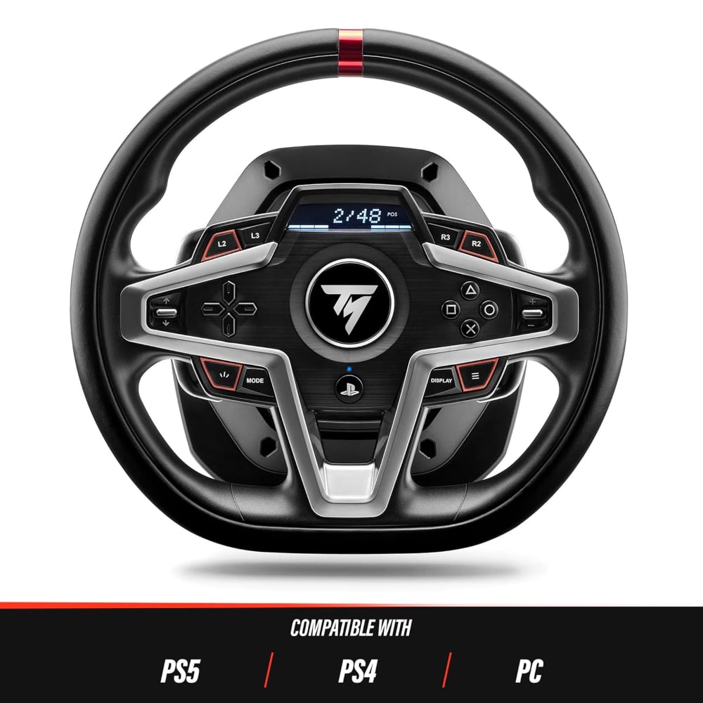 Thrustmaster Magnetic Paddle Shifters Racing Game Wheel For Ps5 Black