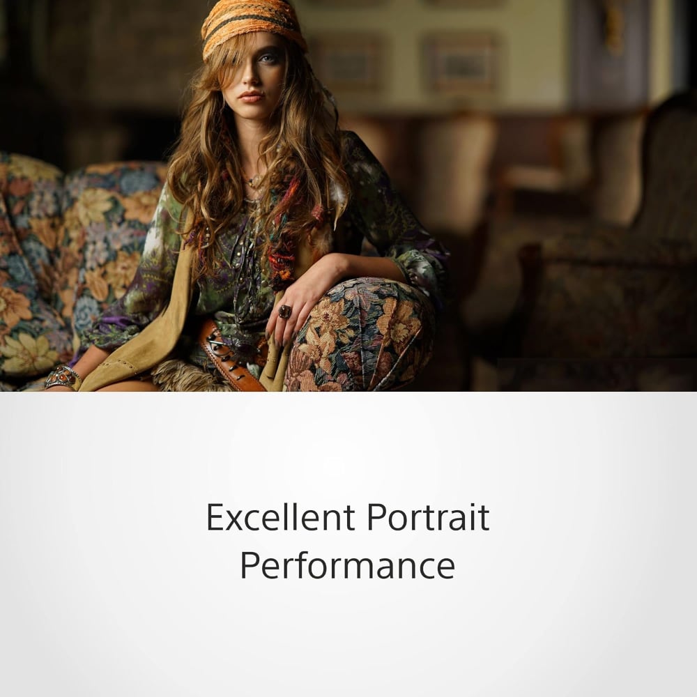 Sony FE 85mm | SEL85F14GM | F1.4 GM | Portrait Prime Lens | Full-Frame E-Mount | Black