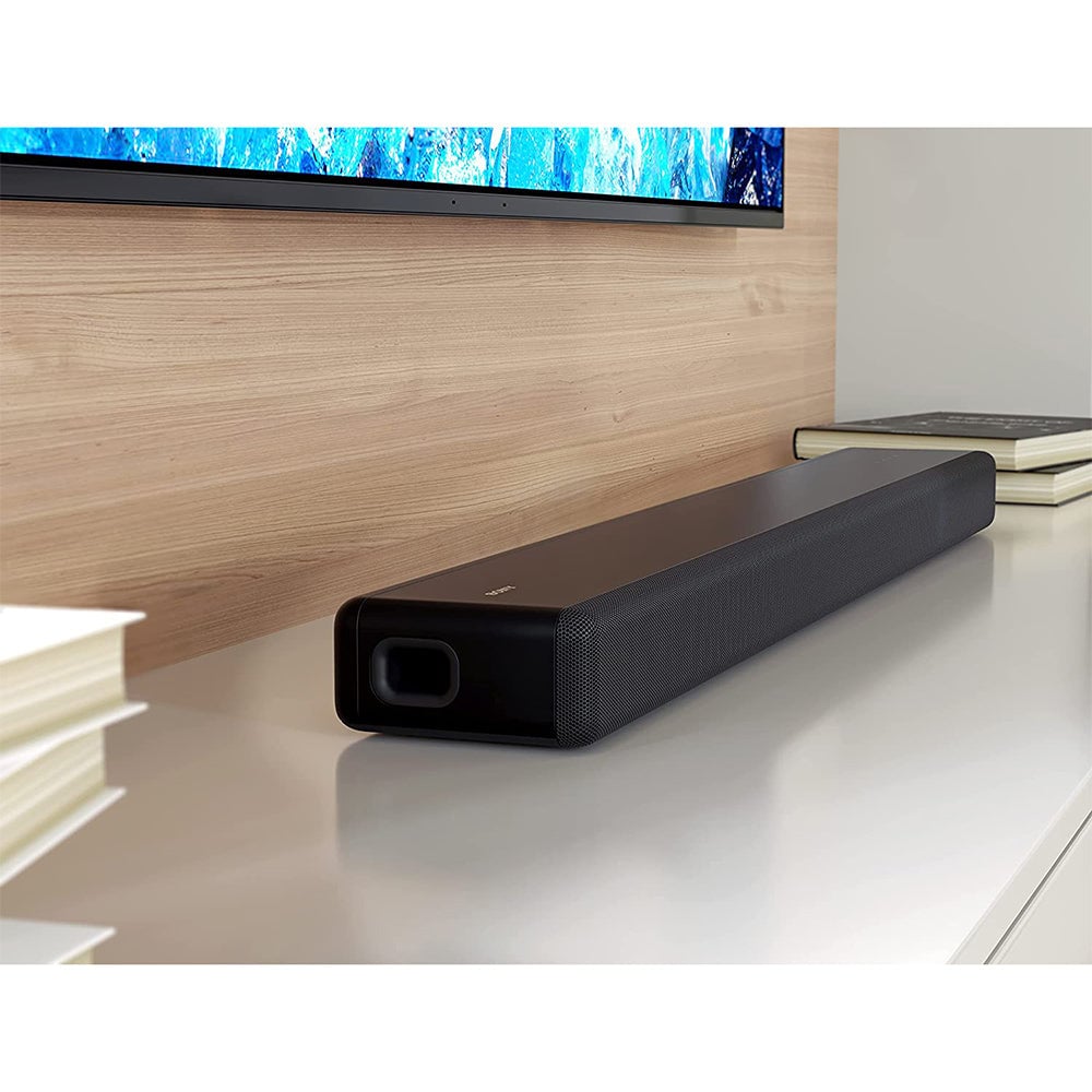 Sony HT-A3000 250W A Series 3.1 Channel 360 Spatial Sound Mapping Soundbar Dolby Home Theatre System Black with SONY SA-SW5 300W Additional Wireless Subwoofer