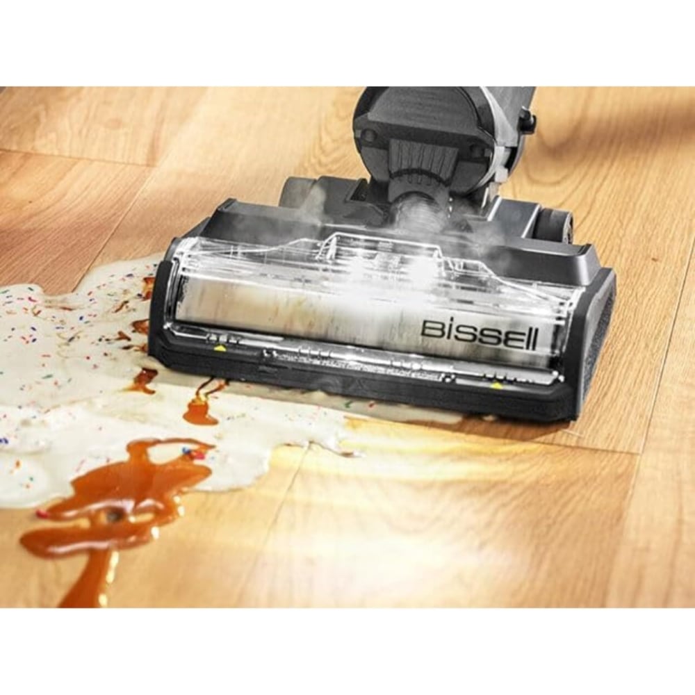 Bissell CrossWave HydroSteam (3527E) Wet & Dry Vacuum Cleaner | All-in-One Cleaning | Black