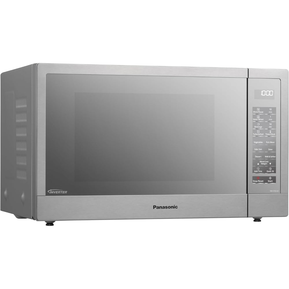 Panasonic 1000W Compact Designed Solo Microwave Oven 32L Silver
