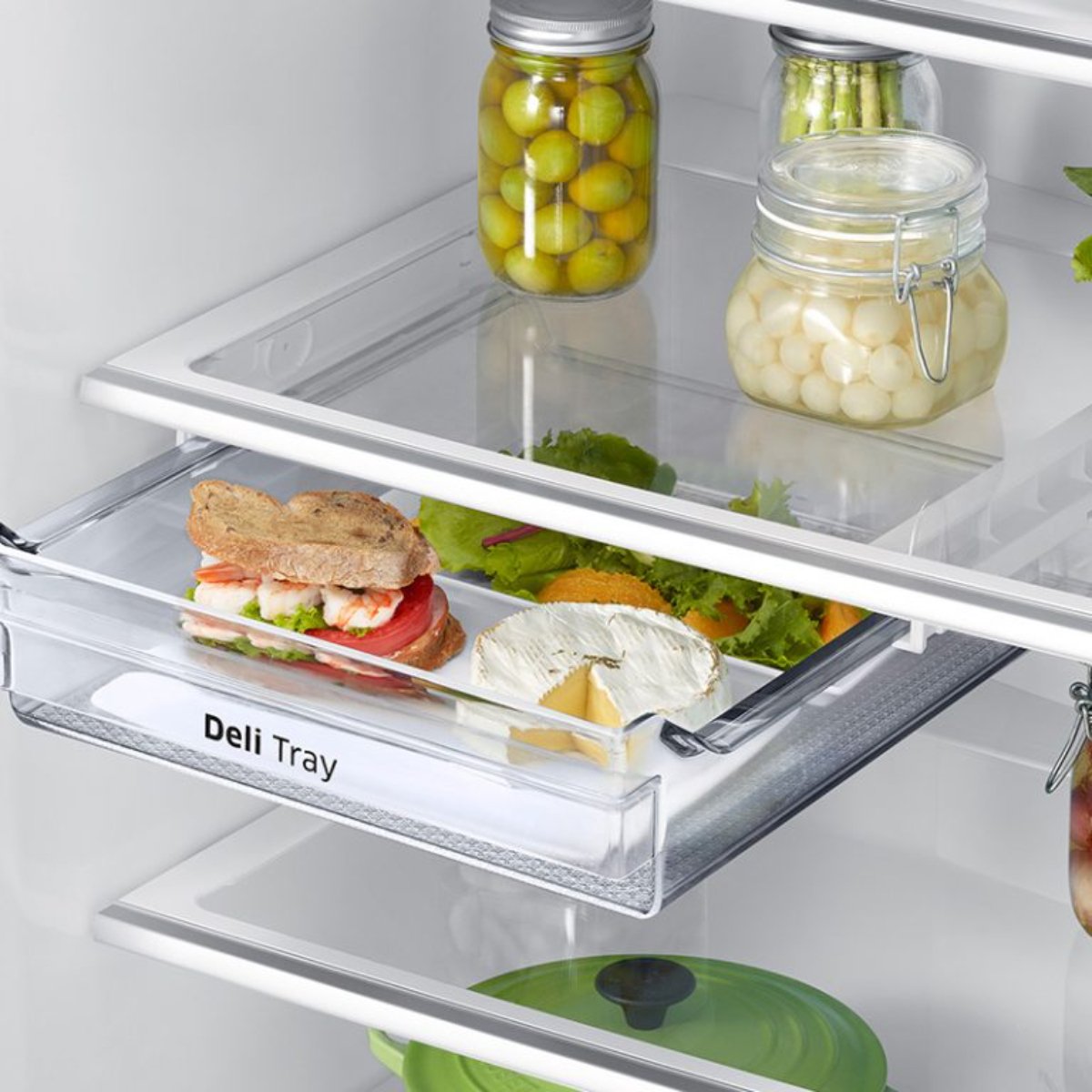 Samsung Top Mount Double Door Refrigerator | 21.9 Cu.Ft | Twin Cooling Technology | RT62K7050SL | Silver