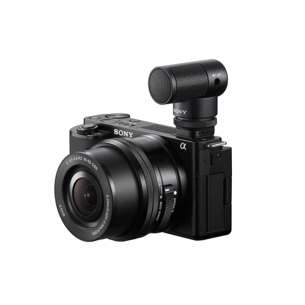 Sony Super Cardioid Compact Sound Shotgun Camera Microphone Black