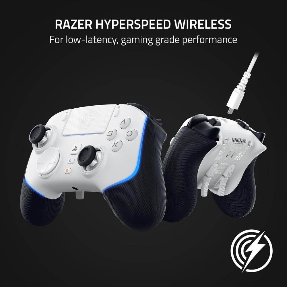 Razer Wolverine V2 Pro Wireless Gaming Controller for PlayStation 5 | White | RZ06-04710200-R3G1