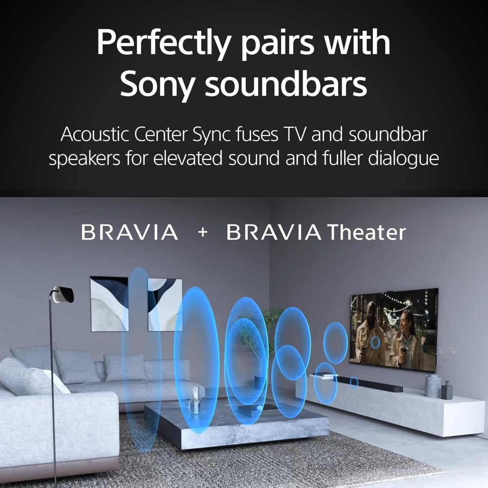 Sony K-77XR80 77 Inch 4K Ultra HD OLED Smart Google TV with Dolby Vision HDR