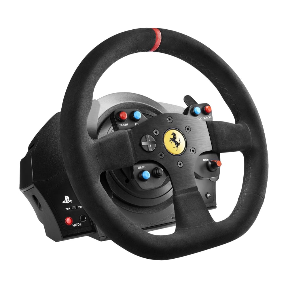 Thrustmaster T300 Ferrari Integral RW Alcantara edition Racing Game Wheel for Pc Black