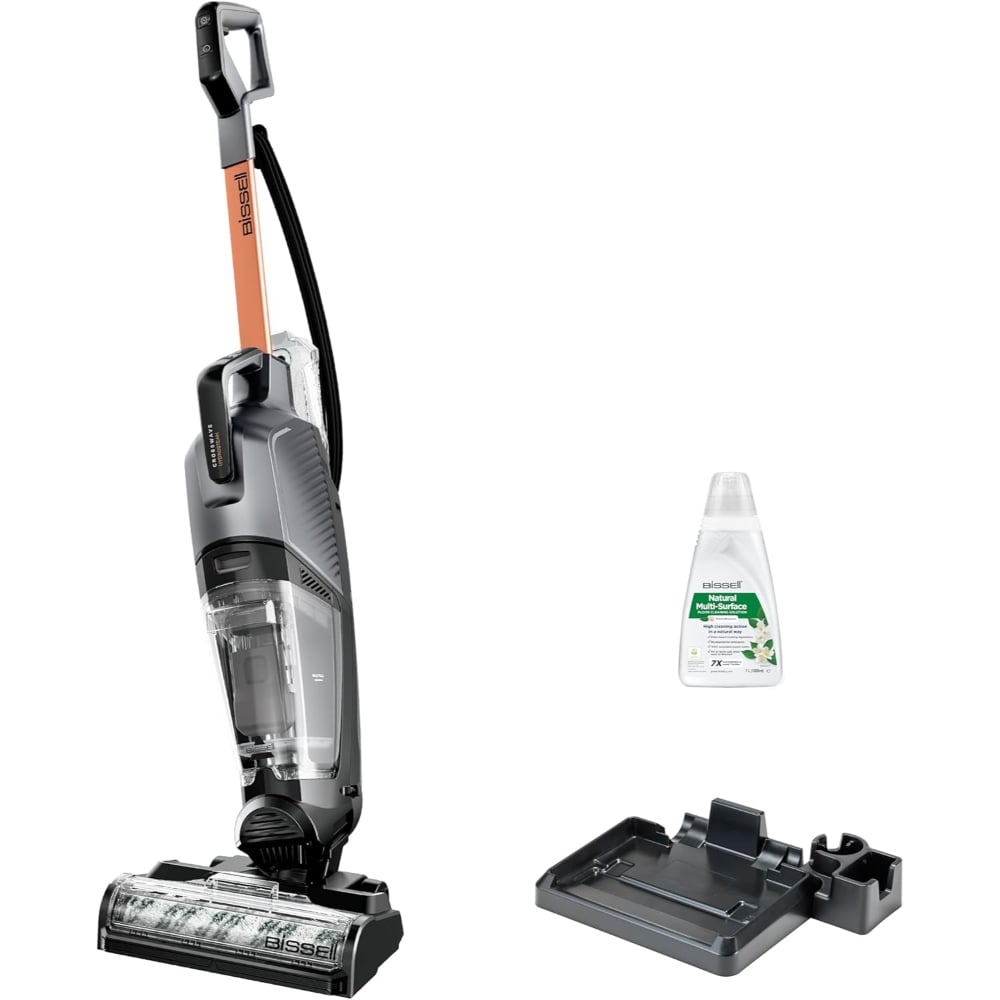Bissell Crosswave Hydrosteam Technology All-In-One Wet and Dry Vacuum Cleaner Black