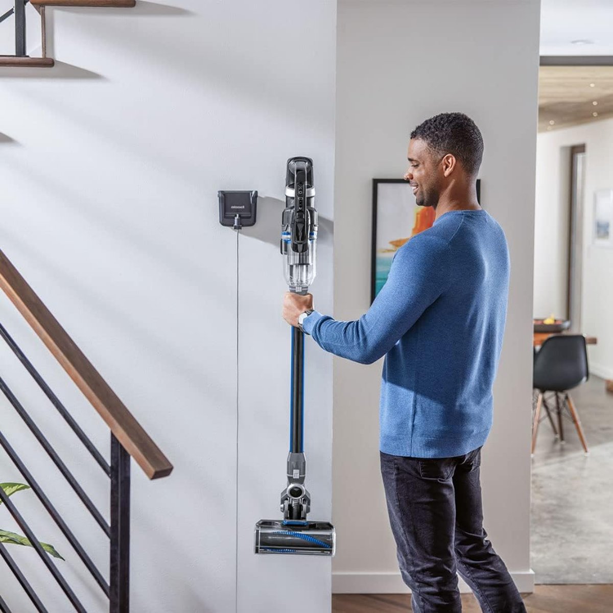 Bissell OmniPet Turbo (3175B) Cordless Vacuum Cleaner | Powerful Suction | Multi-Surface Cleaning | Black