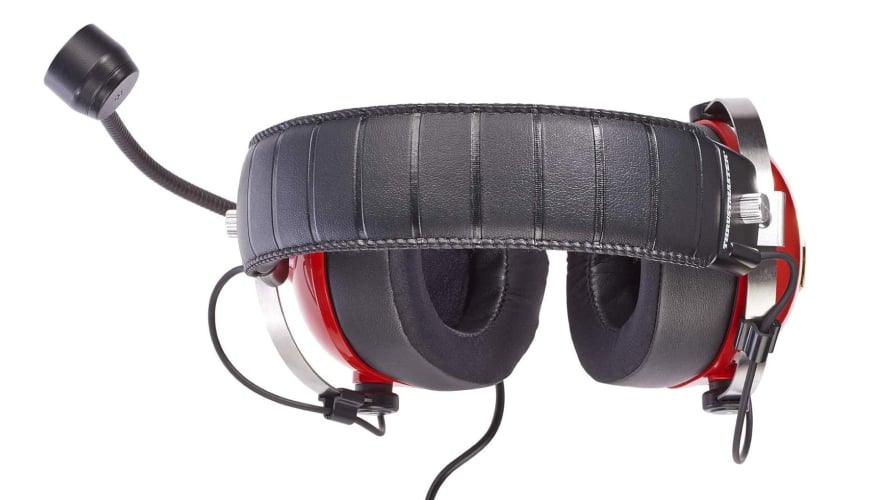 Thrustmaster TRacing Scuderia Ferrari Edition | Wired Gaming Headset | Official Ferrari Design, High-Quality Audio | Black