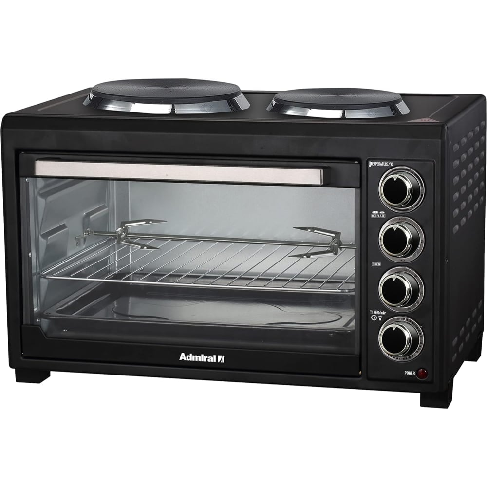 Admiral 2800W Adjustable Temperature Electric 45L Black