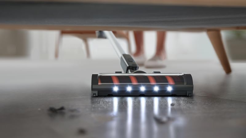 فيليبس مكنسة لاسلكية عمودية سلسلة 3000 | تشغيل حتى 60 دقيقة | تقنية PowerCyclone 8 | فوهة LED | قابلة للتحويل ليدوية | XC3031/61