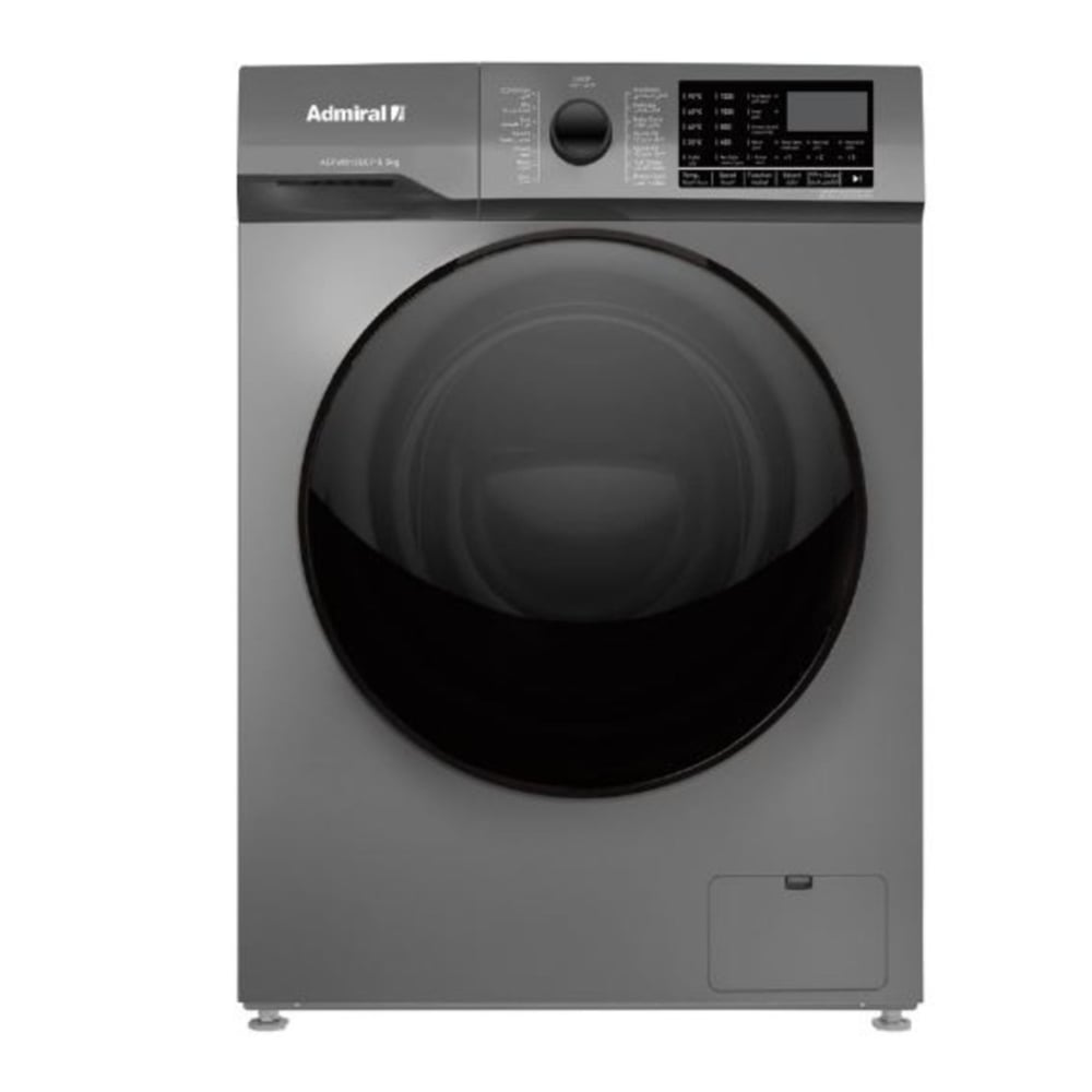 Admiral Inverter Technology Washing Machine Front Load 10Kg Silver