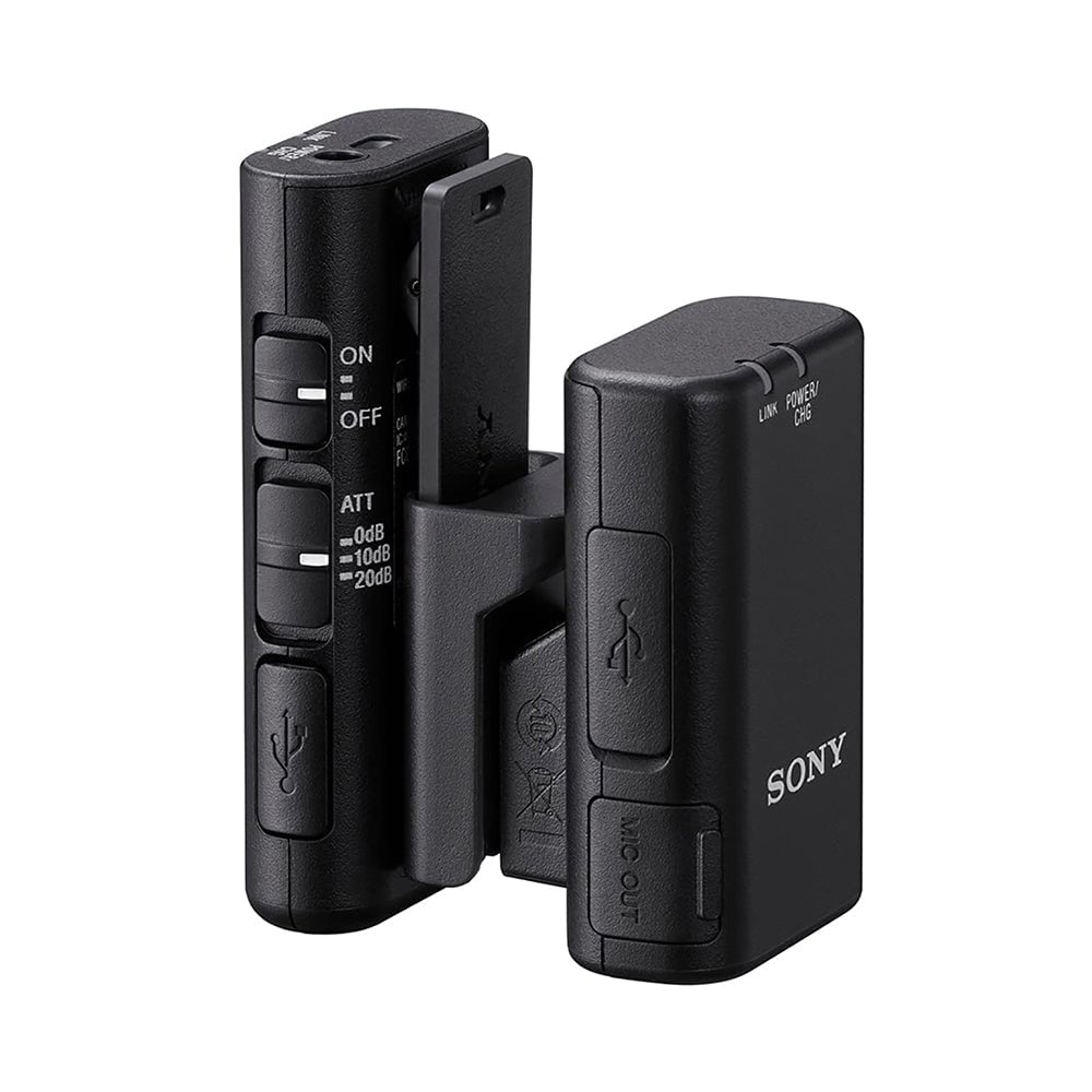 Sony ECM-W2BT | Wireless Camera Microphone | Digital Audio | Bluetooth | Black