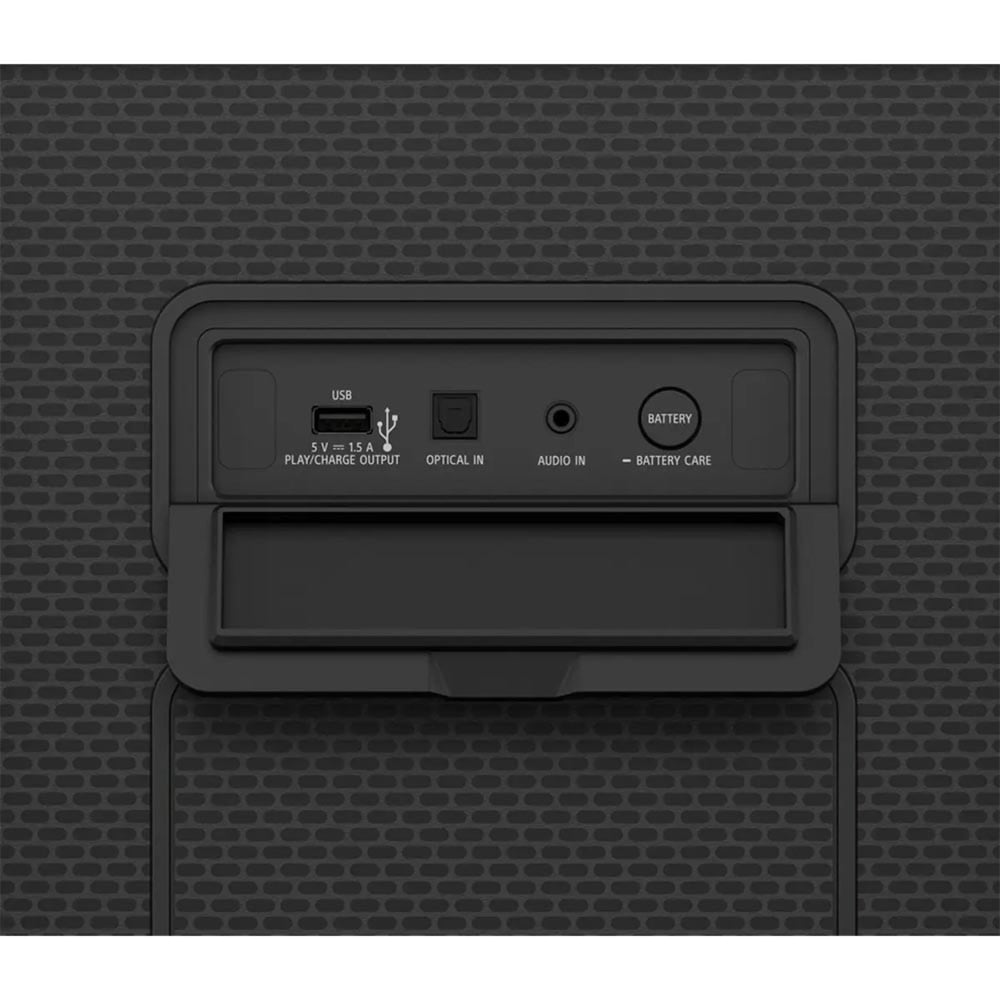 Sony SRSULT900AC ULT Tower 9AC 25 Hour Battery Powerful Bass Bluetooth Karaoke Party Speaker Black