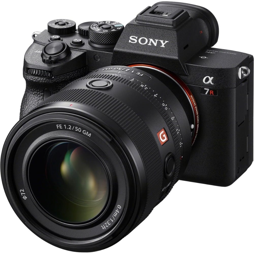 Sony FE 50mm | SEL50F12GM | F1.2 GM | Standard Prime Lens | Full-Frame E-Mount | Black