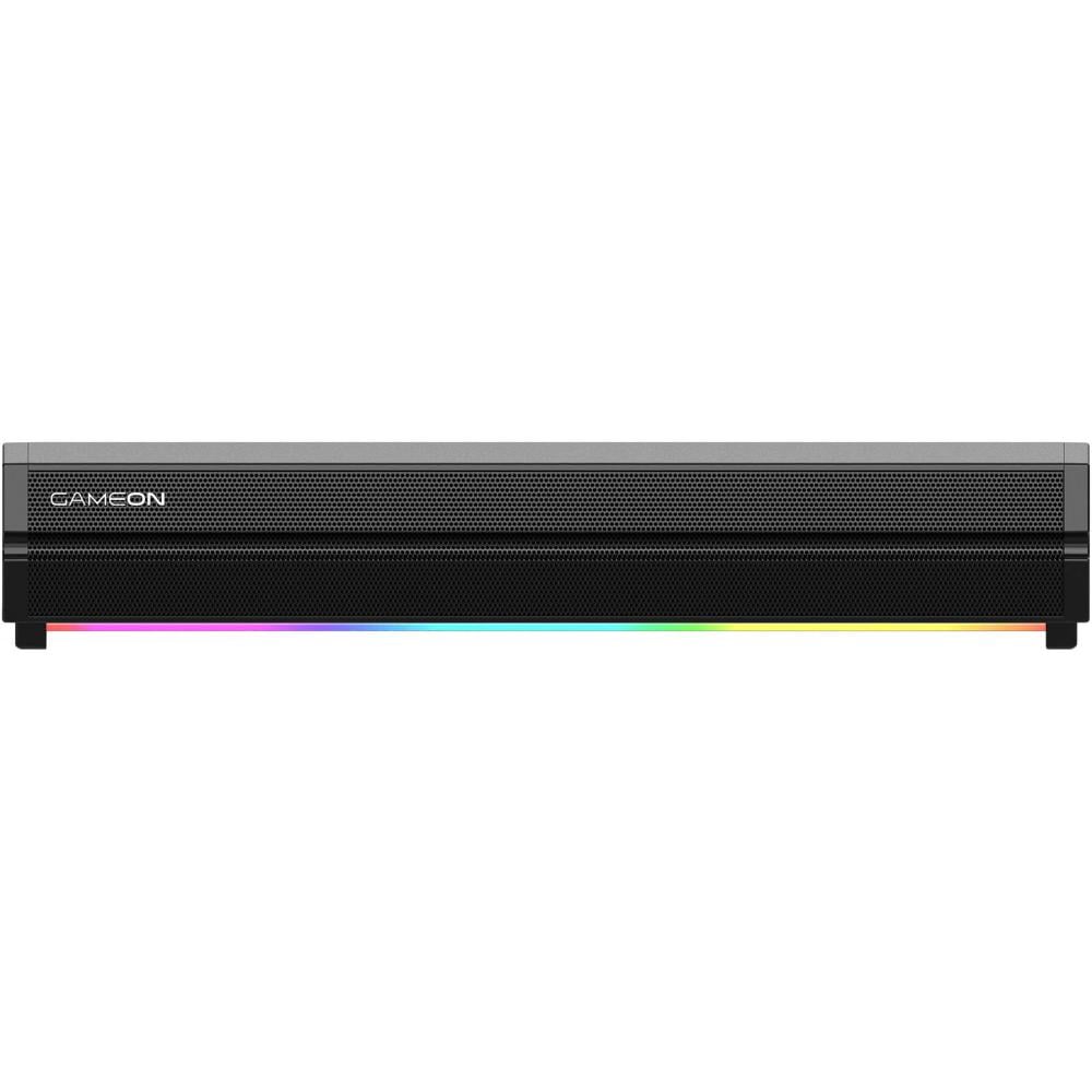 Gameon Sonicstorm X Wireless RGB Gaming Soundbar| Black