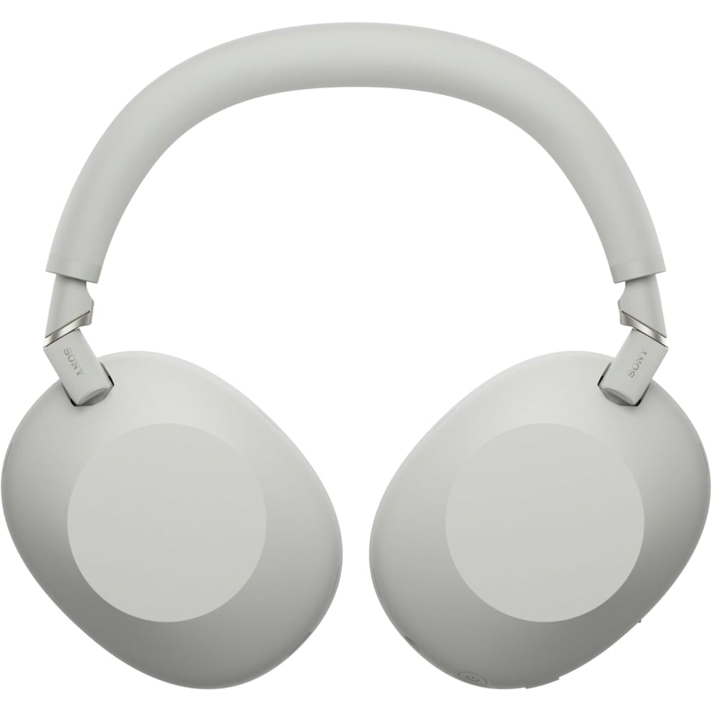 Sony WH-1000XM6 Wireless Over-Ear Headphones Active Noise Cancellation 30-Hour Battery Platinum Silver