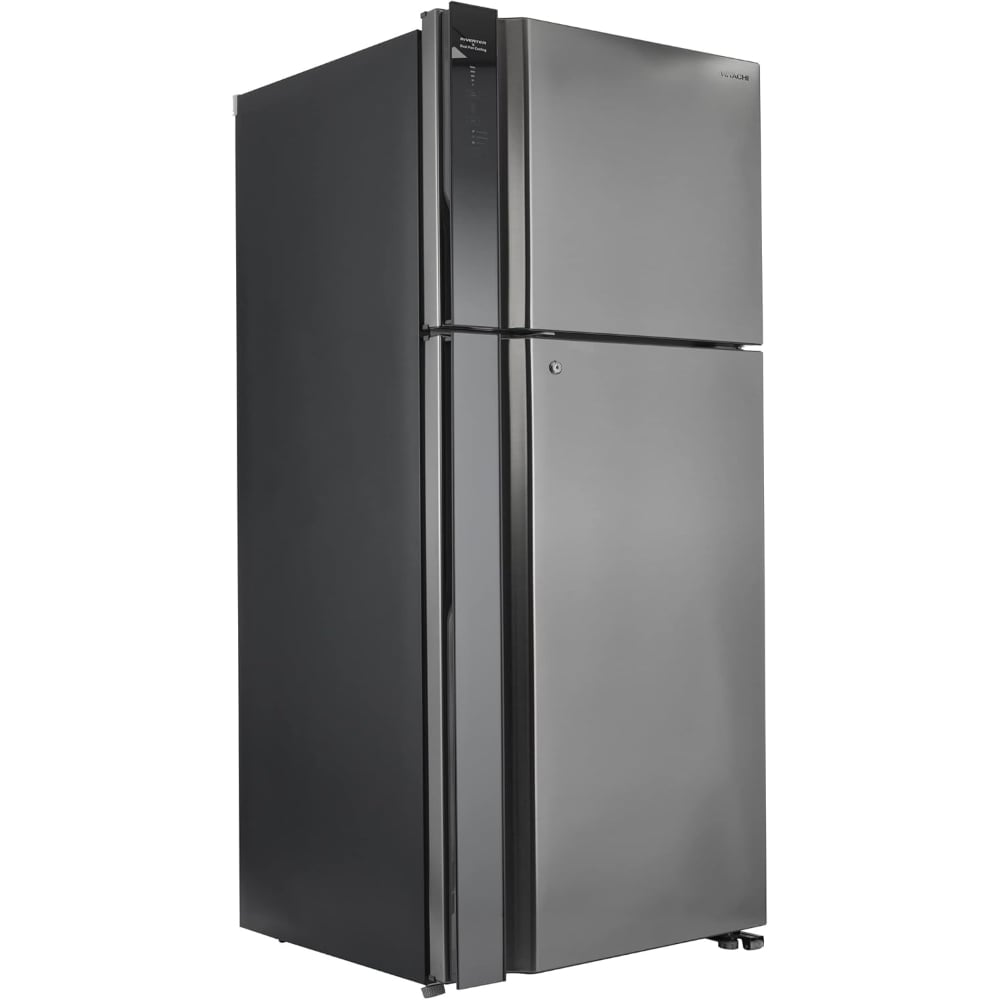 Hitachi 19.4 Cu.Ft Inverter Compressor Double Door Top Mount Refrigerator 550L Silver