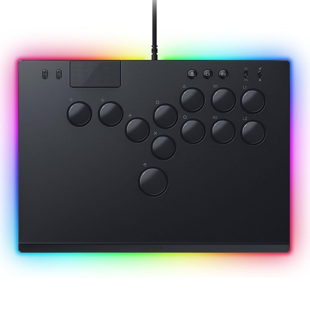 Razer Kitsune All Button Optical Arcade Controller for PS5 Black