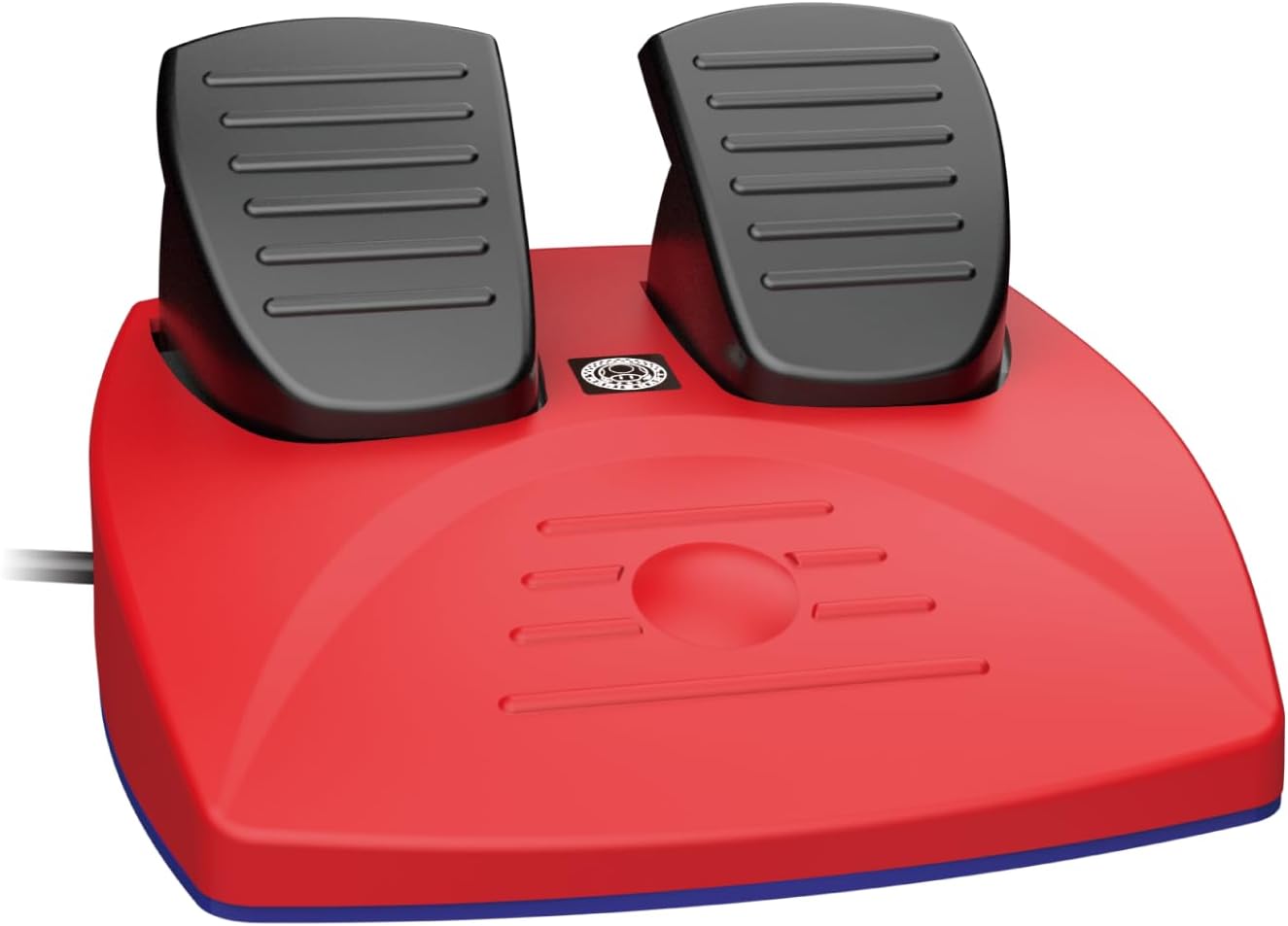HORI عجلة القيادة المصغرة Mario Kart Racing Wheel Mini مع دواسات لجهاز Nintendo Switch 2