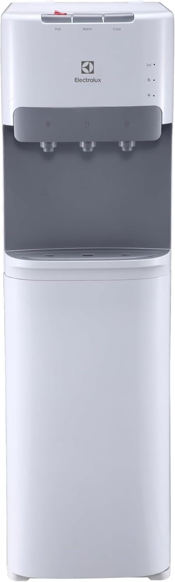 Electrolux Floor Standing Bottom Loading Water Dispenser | Hot Cold and Ambient Temperature - White - EDBMFDXWG