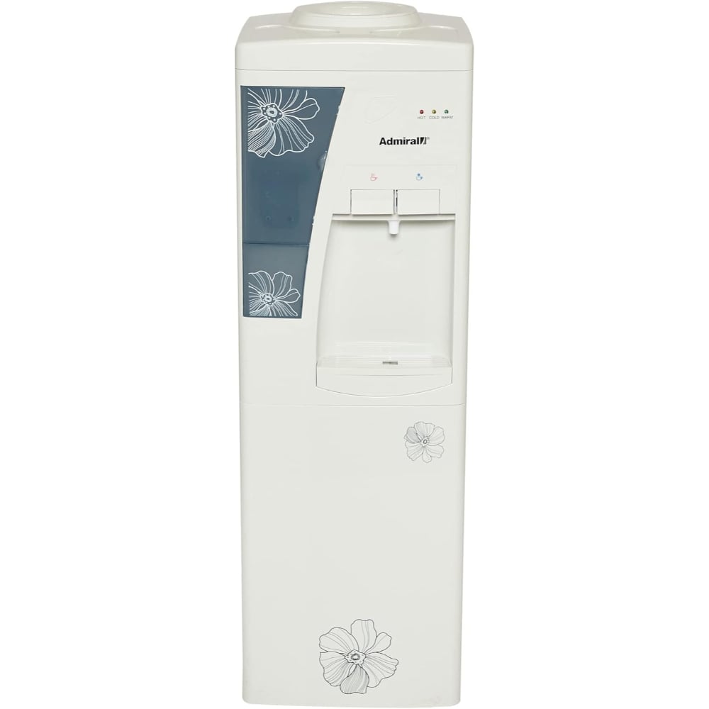 Admiral Top Load Water Dispenser Hot & Cold With Cabinet With Built-In Refrigerator White